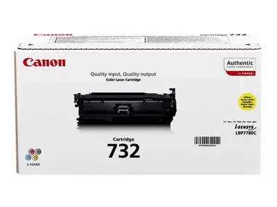 Canon 732 Y - Gul - original - tonerpatron - for i-SENSYS LBP7780Cx