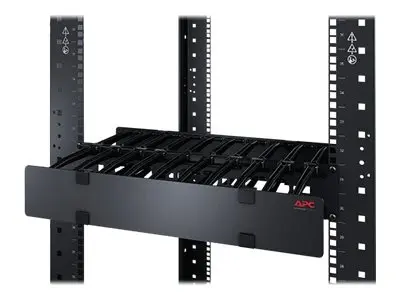 APC Horizontal Cable Manager Single-Sided with Cover - Rack-kabelf...