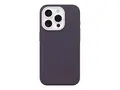 OtterBox Symmetry Series - Baksidedeksel for mobiltelefon MagSafe-samsvar - kaktusl&#230;r, polyuretan - plomme luksus (lilla) - for Apple iPhone 15 Pro