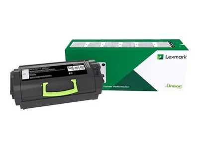 Lexmark 522X - Ekstra høy ytelse - svart - original - tonerpatron ...