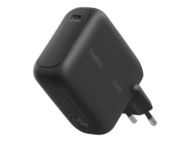 Belkin BoostCharge - Strømadapter - 100 watt - PD 3.2/PPS, UFCS, A...