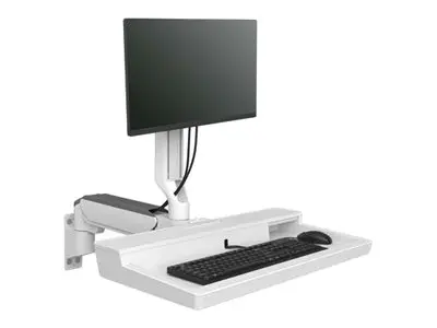 Ergotron CareFit Combo Arm - Monteringssett (leddarm, tastaturbakk...