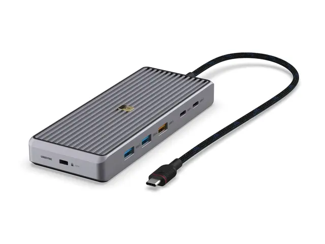 Unisynk - dokkingstasjon USB-C 2 x HDMI 1GbE