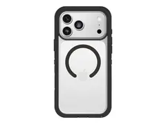 OtterBox Defender Series Pro XT - Beskyttende deksel for mobiltelefon robust - polykarbonat, termoplastisk elastomer (TPE) - svart/klar - for Apple iPhone 17 Pro Max, 18 Pro Max