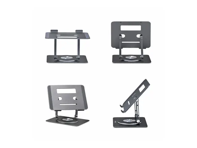 StarTech.com - Notebookstativ 360° roterende base skrivebord sølv