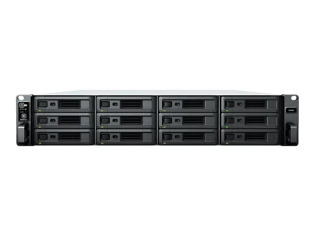 Synology SA6400 - NAS-server 12 brønner kan monteres i rack RAID 0...