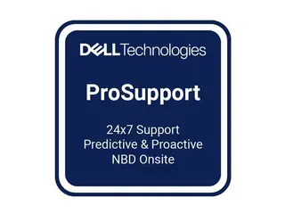 Dell Oppgrader fra 1 År ProSupport til 3 År ProSupport Utvidet serviceavtale - deler og arbeid (for notebook'er) - 2 år (2./3. år) - på stedet - 10x5 - responstid: NBD - for XPS 14 DA14250, 14 DA14260, 16 DA16250, 16 DA16260