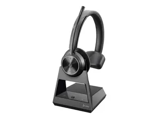 HP Poly Savi 7310-M Office - Savi 7300 series hodesett - on-ear - DECT - trådløs - svart - Certified for Microsoft Teams