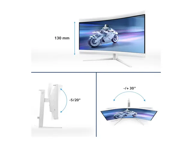 Philips Evnia 5000 34M2C5501A - LED-skjerm gaming kurvet 34" 3440 ...