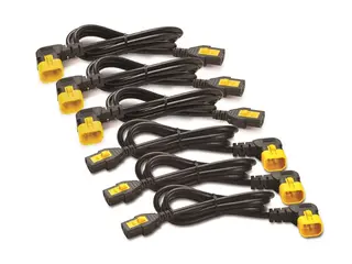 APC - Str&#248;mkabel - power IEC 60320 C13 til IEC 60320 C14 10 A - 1.83 m - 90&#176;-kontakt - svart - Hele verden - for P/N: SCL500RMI1UC, SCL500RMI1UNC, SMTL750RMI2UC, SRT1500RMXLI, SRT1500XLI, SRT2200XLI-KR