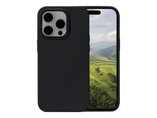 dbramante1928 Nuuk - Baksidedeksel for mobiltelefon løsvekt - plastikk - svart - for Apple iPhone 15 Pro Max