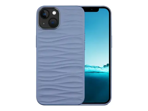 dbramante1928 Dune - Baksidedeksel for mobiltelefon 100 % resirkulert plast - blå - for Apple iPhone 13, 14, 15, 16e, 17e