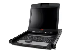 APC LCD Console - KVM-konsoll - 17&quot; kan monteres i rack - 1280 x 1024 @ 75 Hz - svart - 1U - for P/N: SMTL2K2RM2UCLNC, SMTL3KRM2UCL, SMX3KR2UNCX145, SRYL15K20RMXLT, SRYL5K20XLT24