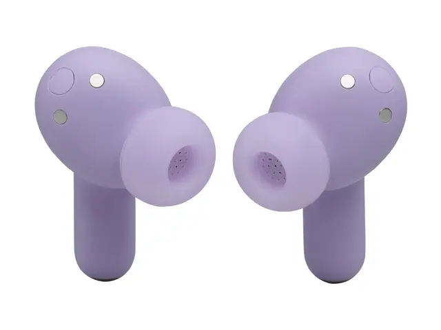 JBL LIVE Beam 4 - True wireless-hodetelefoner med mikrofon i øret - Bluetooth - aktiv støydemping - purpur 