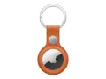 Apple - Eske for airtag - stainless steel, mikrotvill rev orange - for AirTag