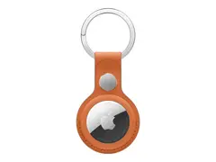 Apple - Eske for airtag - stainless steel, mikrotvill rev orange - for AirTag