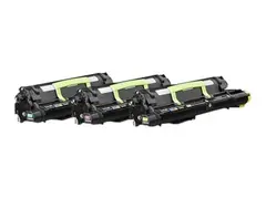 Lexmark - 3-pack - gul, cyan, magenta - original fremkallersett LCCP, LRP - for Lexmark CS820, CS827, CX820, CX825, CX827, CX860, XC6152, XC6153, XC8160, XC8163