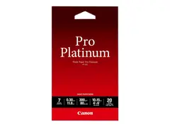 Canon Photo Paper Pro Platinum - 100 x 150 mm 300 g/m&#178; - 20 ark fotopapir - for PIXMA iP3600, MP240, MP480, MP620, MP980