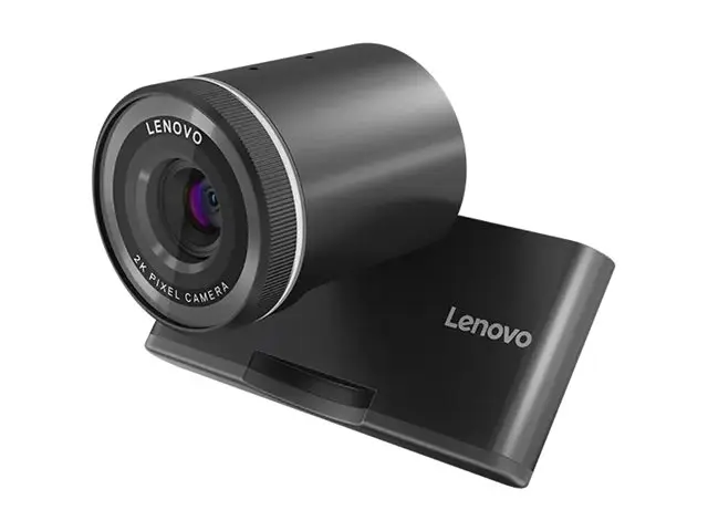 Lenovo - Nettkamera farge 2560 x 1440 2K lyd USB 2.0 MJPEG, YUY2 D...