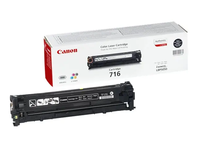 Canon 716 Black - Svart - original - tonerpatron - for i-SENSYS LB...