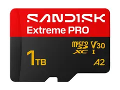 SANDISK Extreme Pro microSD UHS-I 1TB MicroSD 250MB/s Read / 170MB/s Write