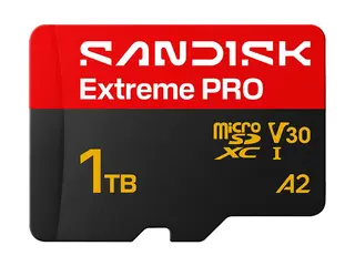 SANDISK Extreme Pro microSD UHS-I 1TB MicroSD 250MB/s Read / 170MB/s Write