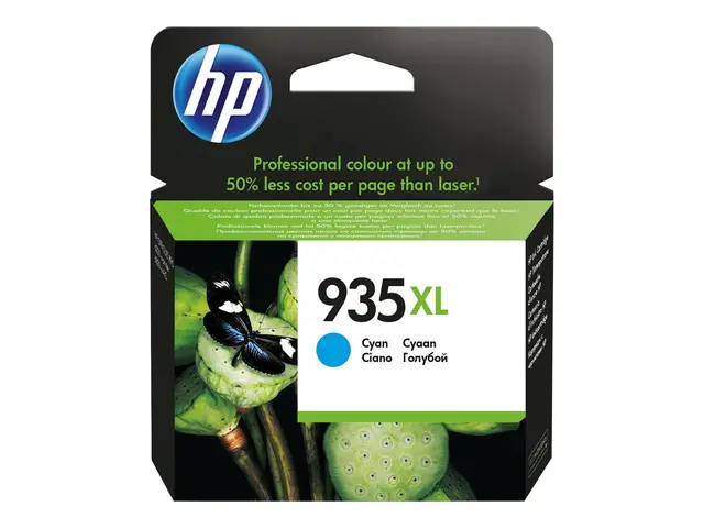 HP 935XL - Høy ytelse - cyan - original - blekkpatron - for Office...