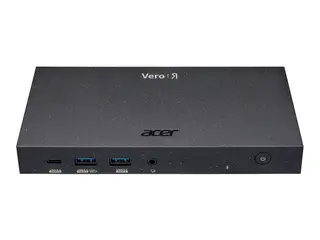 Acer Vero MST Dock M3310AP (ADK320) - Retail Pack dokkingstasjon - USB-C - HDMI, DP - 1GbE