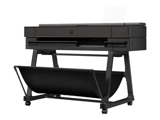 HP DesignJet T850 - 36" storformatsskriver farge - ink-jet - Rull (91,4 cm x 91,4 m) - 2400 x 1200 dpi - inntil 0.42 min/side (mono) / inntil 0.42 min/side (farge) - kapasitet: 1 rull - Gigabit LAN, Wi-Fi - kutter