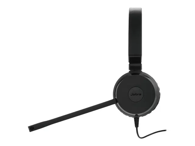 Jabra Evolve 20SE MS stereo - Hodesett on-ear kablet USB-C, USB-A ...