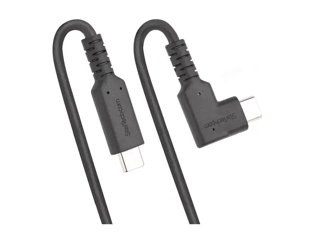 StarTech.com 6ft (2m) Rugged Right Angle USB-C Cable, USB 3.2 Gen ...