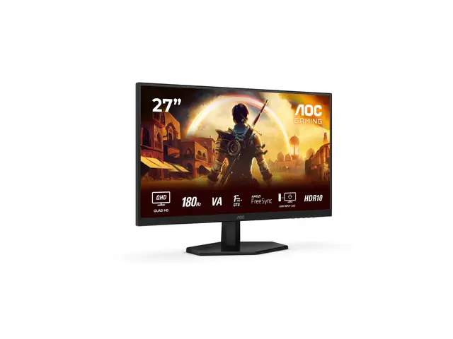 AOC Gaming Q27G42XNE - LED-skjerm gaming 27" 2560 x 1440 QHD @ 180...