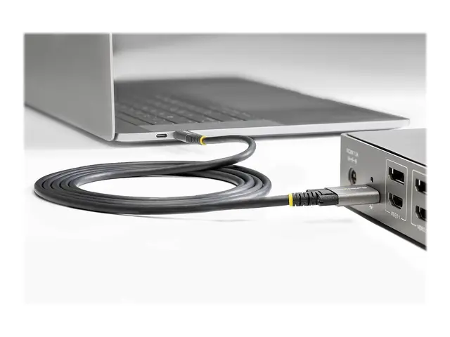 StarTech.com 20" 50cm Side Screw Locking USB C Cable 10Gbps, 3.1/3...