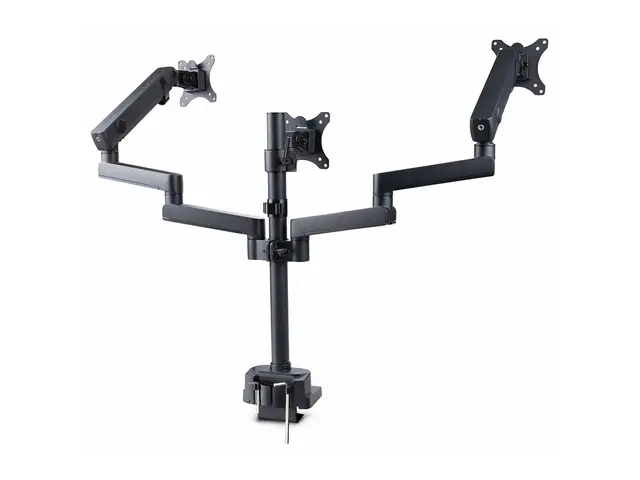 Startech Triple Monitor Desk Mount For Up To Three 27in Screens, V...