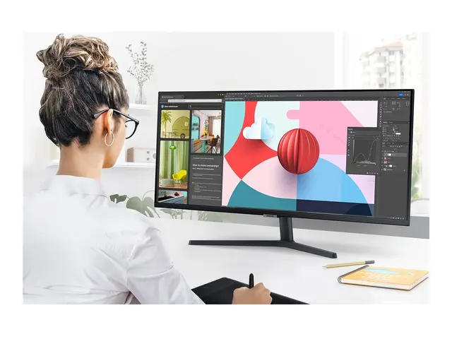 Samsung ViewFinity S5 S34C500GAU - S50GC Series LED-skjerm 34" 344...