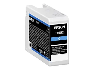 Epson T46S2 - 25 ml - cyan - original blekkpatron - for SureColor P706, SC-P700, SC-P700 Mirage Bundling