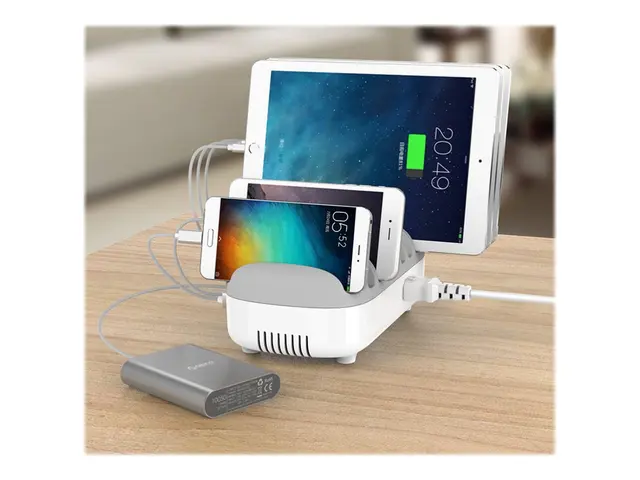 Compulocks 10 Ports USB Charging Dock Station With EU Plug - Lades...