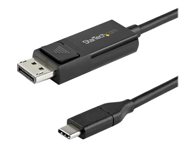 StarTech.com 6ft (2m) USB C to DisplayPort 1.2 Cable 4K 60Hz, Bidi...