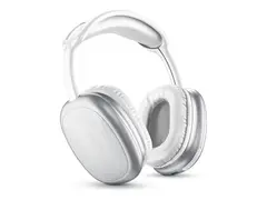 MUSIC SOUND Maxi2 - Hodesett - full st&#248;rrelse Bluetooth - tr&#229;dl&#248;s - hvit