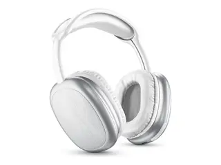 MUSIC SOUND Maxi2 - Hodesett - full st&#248;rrelse Bluetooth - tr&#229;dl&#248;s - hvit