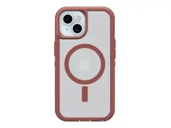 OtterBox Defender Series XT Clear - Baksidedeksel for mobiltelefon robust - MagSafe-samsvar - st&#248;vdynge - for Apple iPhone 16