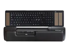 Mousetrapper Delta Regular - Sentral pekeenhet ergonomisk - 7 knapper - kablet - USB - gr&#229; - med Mousetrapper Type Keyboard