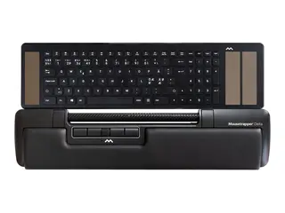 Mousetrapper Delta Regular - Sentral pekeenhet ergonomisk - 7 knapper - kablet - USB - gr&#229; - med Mousetrapper Type Keyboard