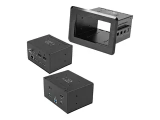 STARTECH.COM Conference Table Connectivity Box with Laptop Docking -
