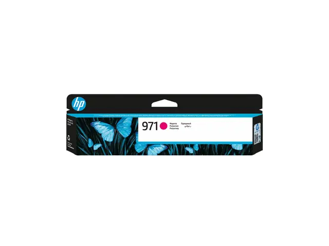 HP 971 - Magenta - original - blekkpatron - for Officejet Pro X451...