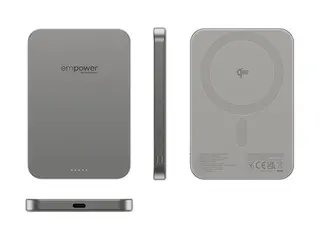empower by PanzerGlass - Strømbank - 5000 mAh (USB-C) titan