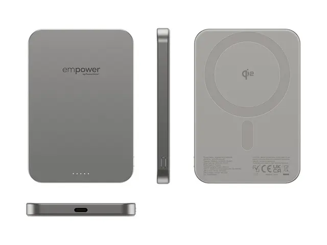 empower by PanzerGlass - Strømbank 5000 mAh (USB-C) titan