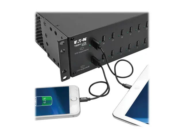 Eaton Tripp Lite Series 32-Port USB Charging Station with Syncing ...