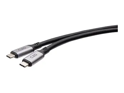 C2G - USB-kabel - USB-C (hann) til USB-C (hann) - USB 2.0 / USB 3....
