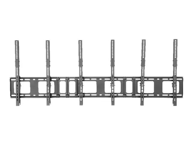 Neomounts NS-WMB300P - Brakett for 3 LCD-skjermer svart skjermstør...